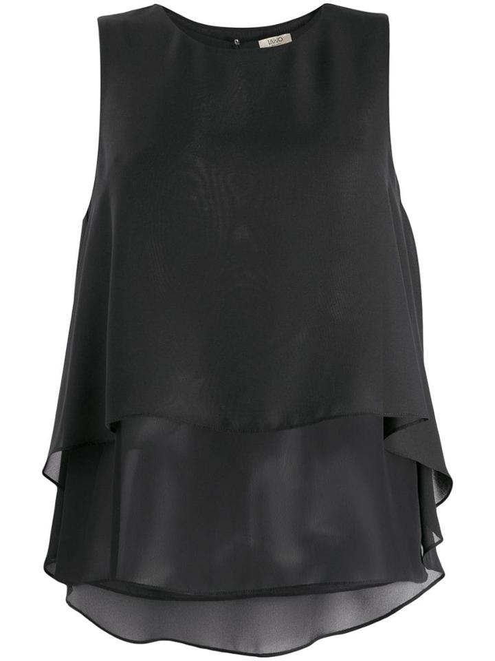 Liu Jo Layered Blouse - Black