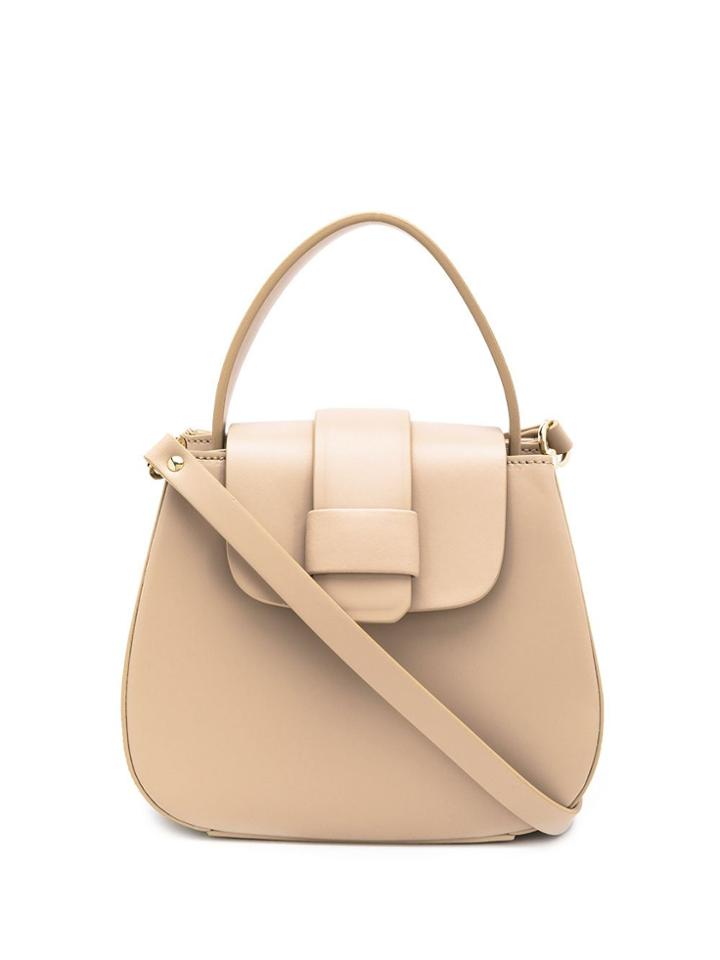 Nico Giani Small Saddle Tote - Neutrals