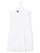 Oscar De La Renta Kids - Eyelet Dress - Kids - Cotton - 8 Yrs, White
