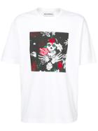 Rochambeau Grim Reaper Printed T-shirt - White
