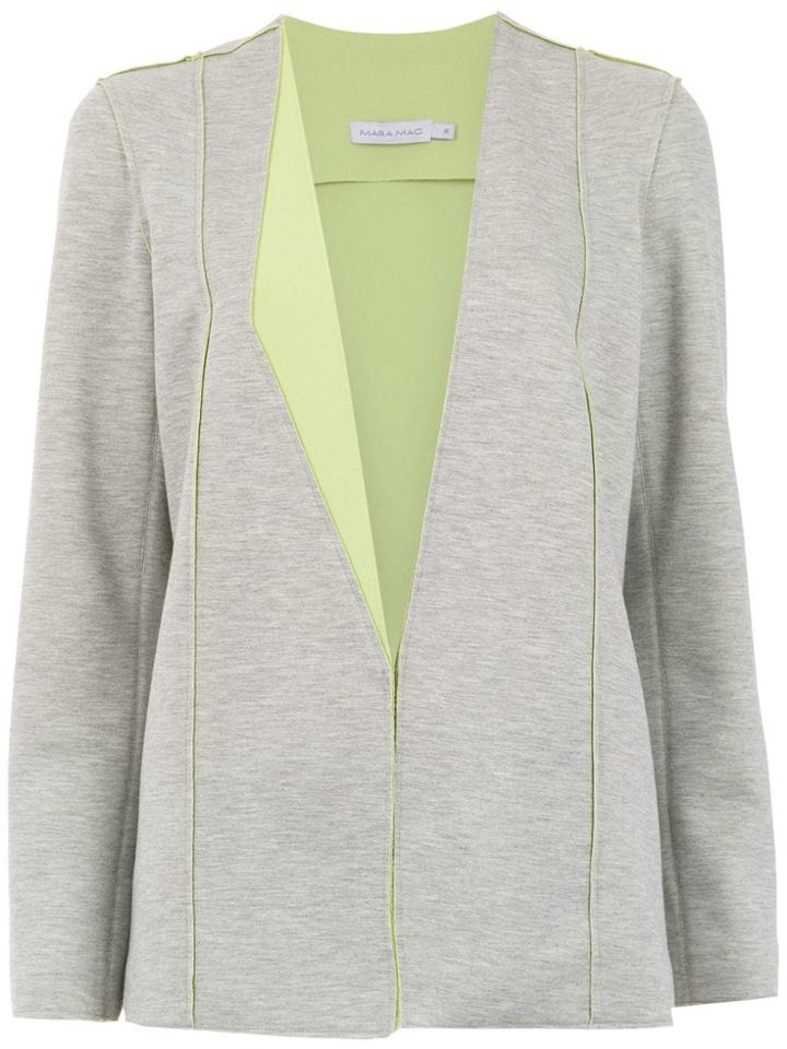Mara Mac Panelled Blazer - Grey