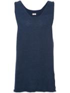 Osklen - Classic Tank Top - Men - Cotton - P, Blue, Cotton