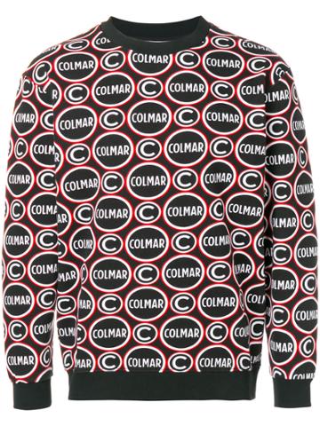 Au Jour Le Jour For Colmar Crew Neck Logo Pullover - Black