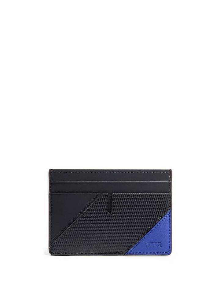 Tumi Blue Pieced Wallet