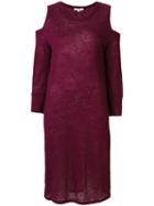 Iro - Grivin Dress - Women - Linen/flax - Xs, Red, Linen/flax