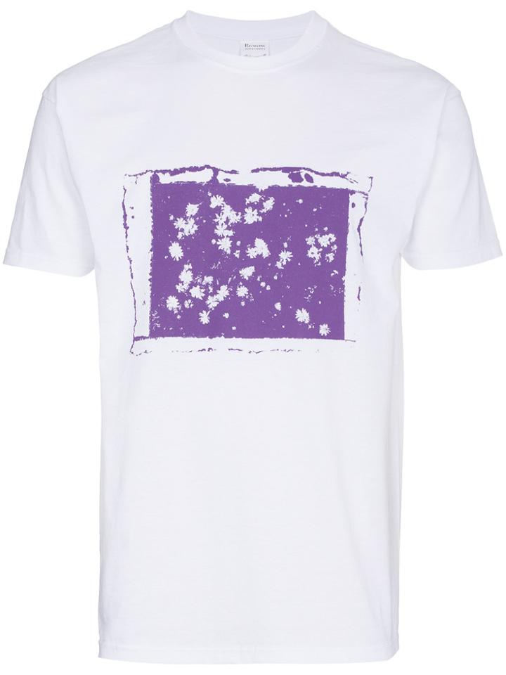 Just A T-shirt Josh Gordon Flowers T-shirt - White