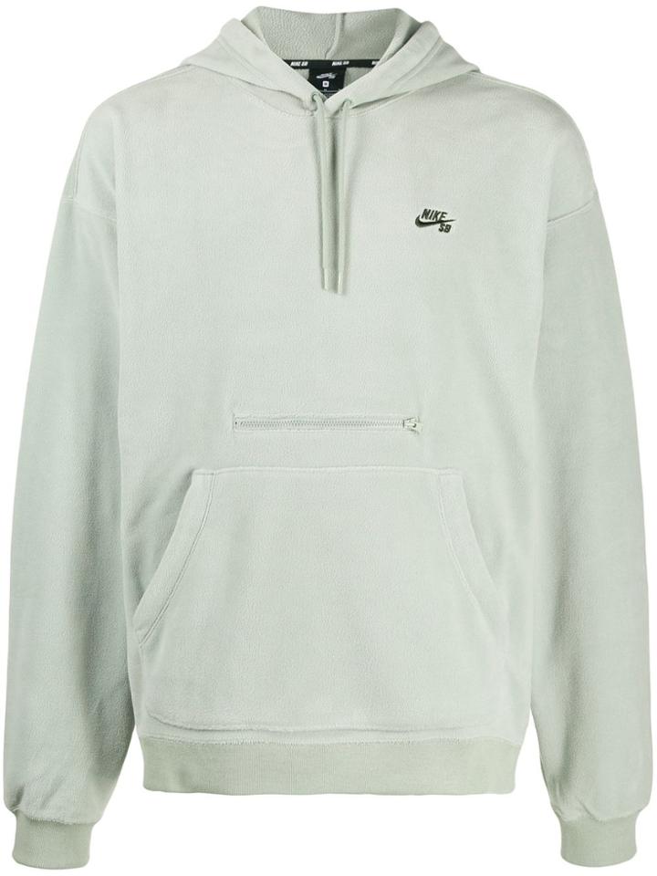 Nike Long Sleeve Front Pocket Hoodie - Green