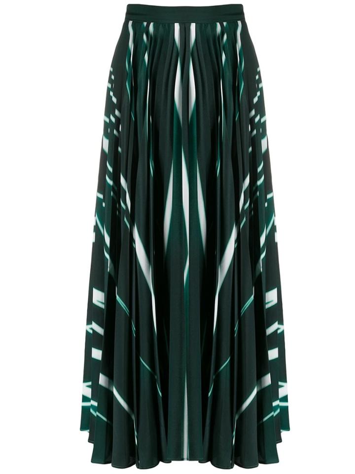 Sportmax Pleated Midi Skirt - Green