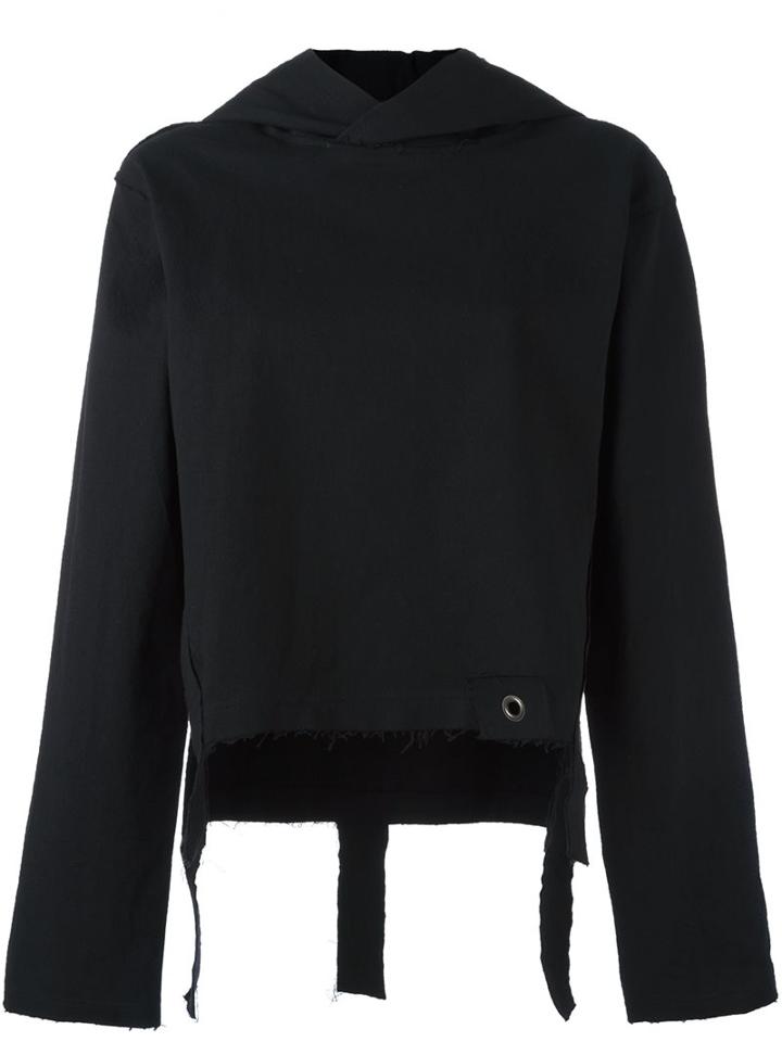 Damir Doma 'jackie' Hoodie, Women's, Size: Xs, Black, Cotton/polyamide/virgin Wool