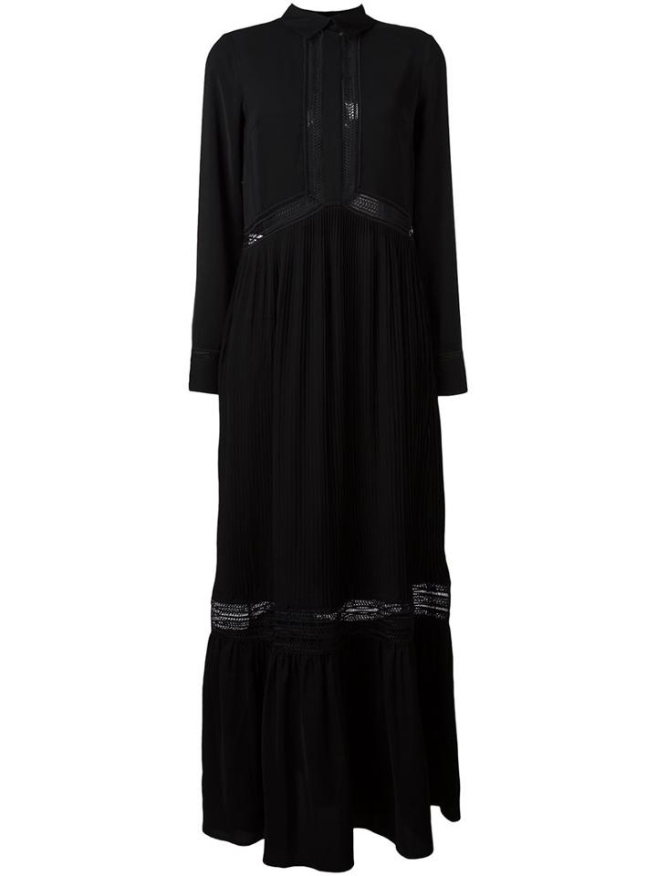 Self-portrait 'ebony' Dress, Women's, Size: 12, Black, Polyester