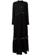 Self-portrait 'ebony' Dress, Women's, Size: 12, Black, Polyester
