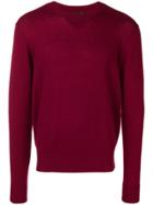Undercover Astronaut Patch Knitted Sweatshirt - Red