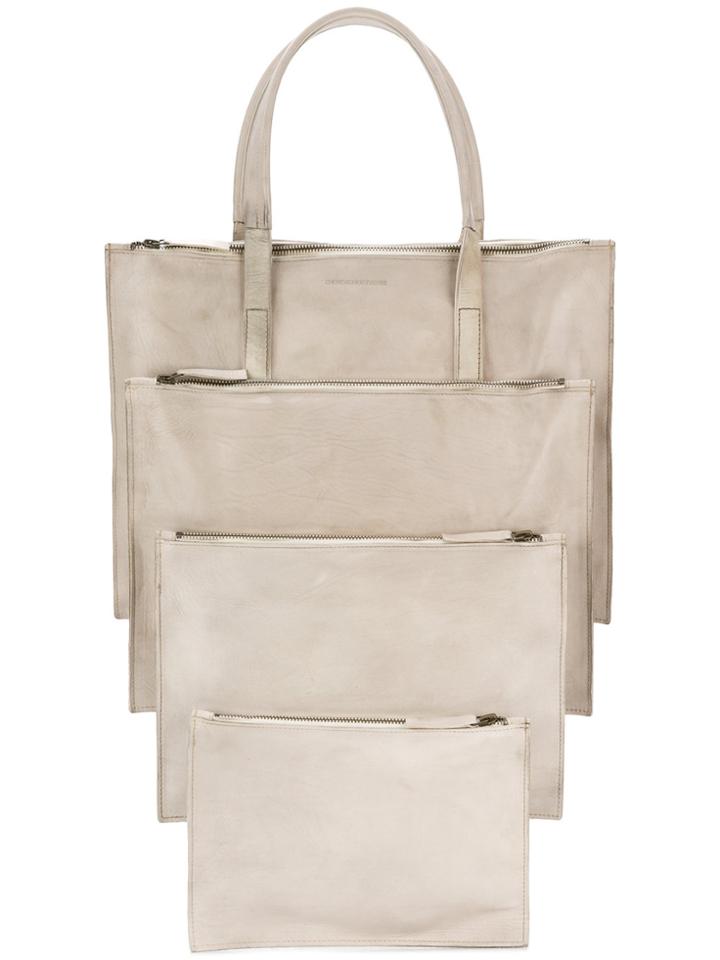 Cherevichkiotvichki Layered Tote Bag - Nude & Neutrals