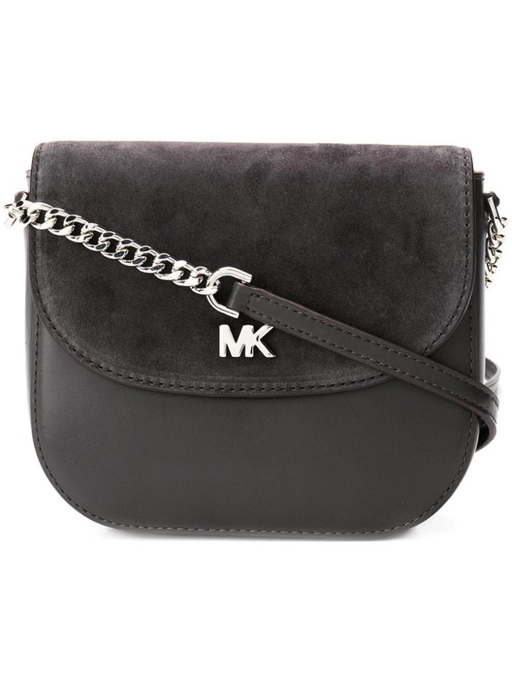 Michael Michael Kors Mott Dome Crossbody Bag - Grey