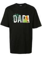 Christian Dada Dada Logo Embroidery T-shirt - Black