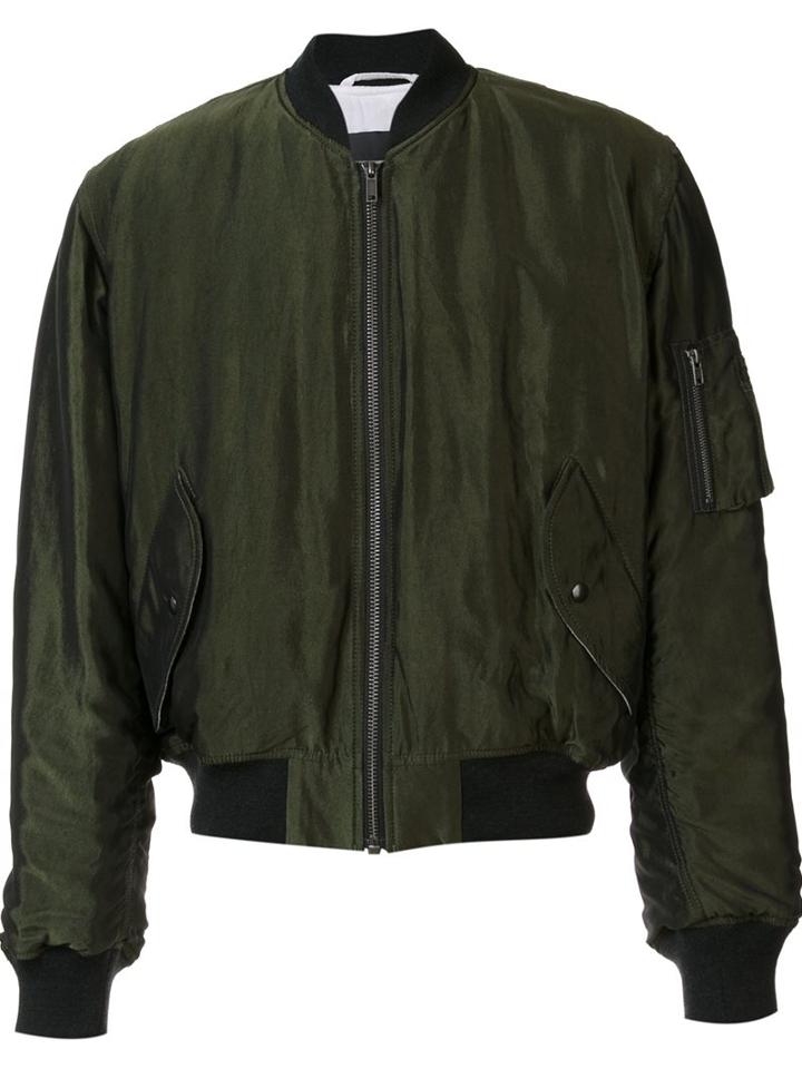 Haider Ackermann Zipped Arm Bomber Jacket