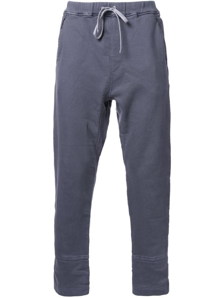 Meanswhile 'sweat Rib' Trousers, Men's, Size: Medium, Grey, Cotton/polyester/polyurethane