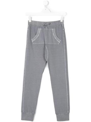 Officina 51 Drawstring Track Pants - Pink & Purple