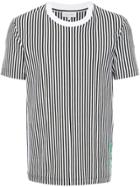 Ck Calvin Klein Striped T-shirt - White