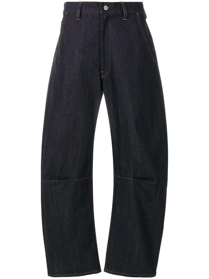 Y's Bow Leg Jeans - Blue