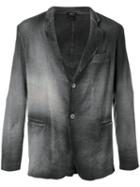 Avant Toi Two Button Blazer, Men's, Size: Large, Green, Linen/flax/cotton/cashmere/polyamide