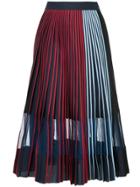 Bodice Studio Pleated Midi Skirt - Blue