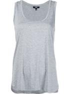 Paige Classic Tank Top, Women's, Size: Xs, Grey, Rayon/spandex/elastane