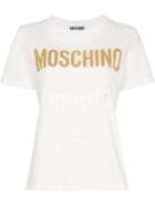 Moschino Couture Logo Print T-shirt - White