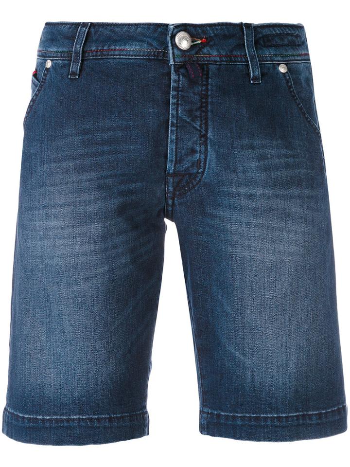 Jacob Cohen - Denim Bermudas - Men - Cotton/spandex/elastane - 31, Blue, Cotton/spandex/elastane