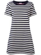 Moncler - Striped T-shirt Dress - Women - Cotton - Xs, Women's, White, Cotton