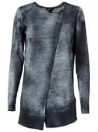 Avant Toi One-button Wrap Sweater