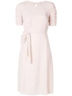 P.a.r.o.s.h. Ruched Slim-fit Dress - Pink & Purple