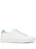 Common Projects White And Green Sneakers
