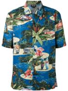 Just Cavalli - Short Sleeve Hawaiian Shirt - Men - Cotton - 50, Cotton