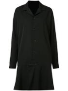 Y's Flared Hem Coat, Women's, Size: 2, Black, Wool