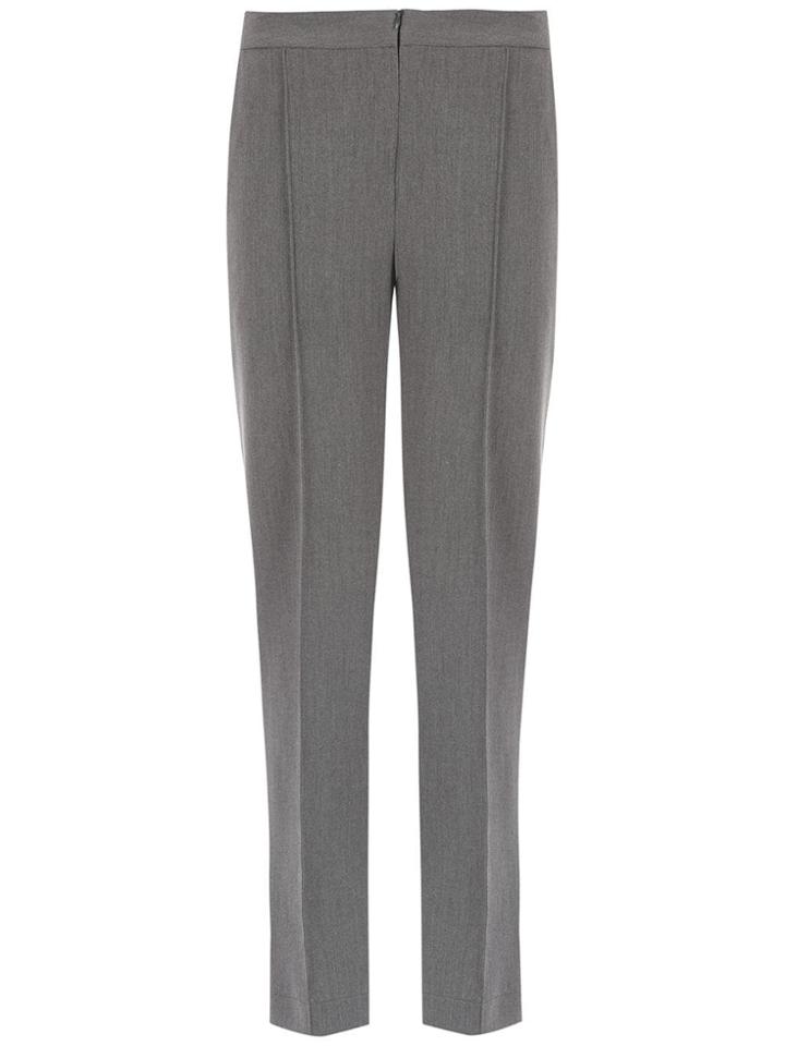 Alcaçuz Ler Cropped Trousers - Grey