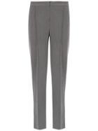 Alcaçuz Ler Cropped Trousers - Grey