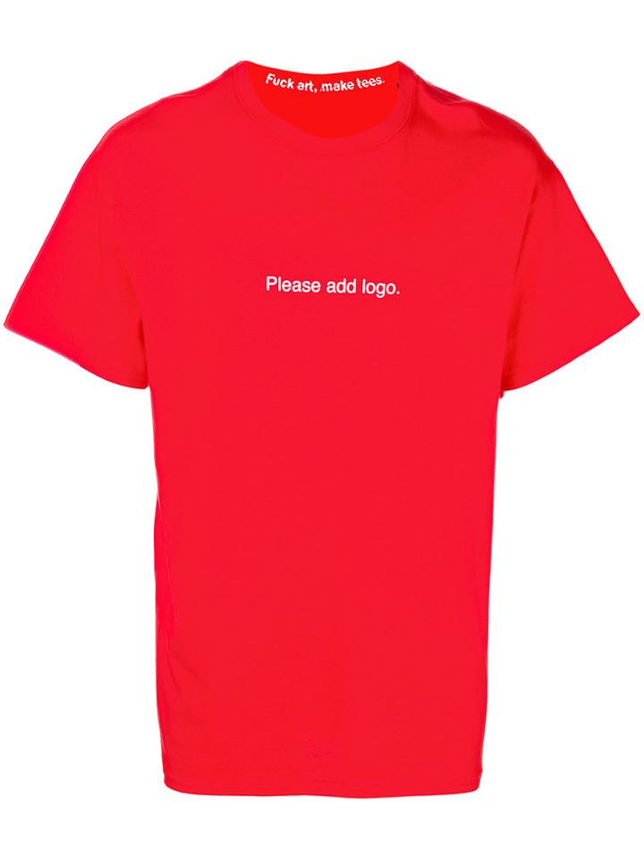 F.a.m.t. Please Print T-shirt - Red