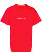 F.a.m.t. Please Print T-shirt - Red