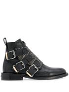 Zadig & Voltaire Laureen Studded Ankle Boots - Black