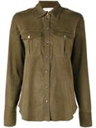 Skiim Caroline Leather Shirt - Green