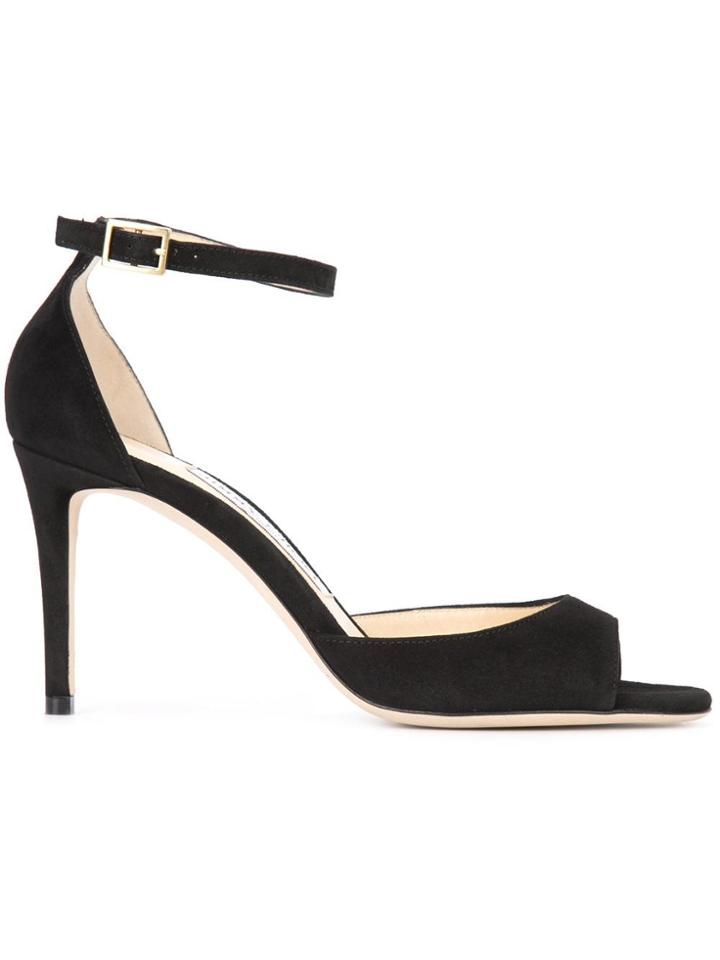 Jimmy Choo Annie 85 Sandals - Black