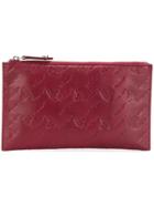 Vivienne Westwood Embossed Logo Clutch - Red