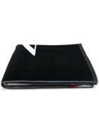 Valentino Vltn Logo Beach Towel - Black