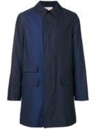 Marni Pinstriped Coat - Blue
