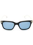 Thom Browne Eyewear Navy Sunglasses - Metallic