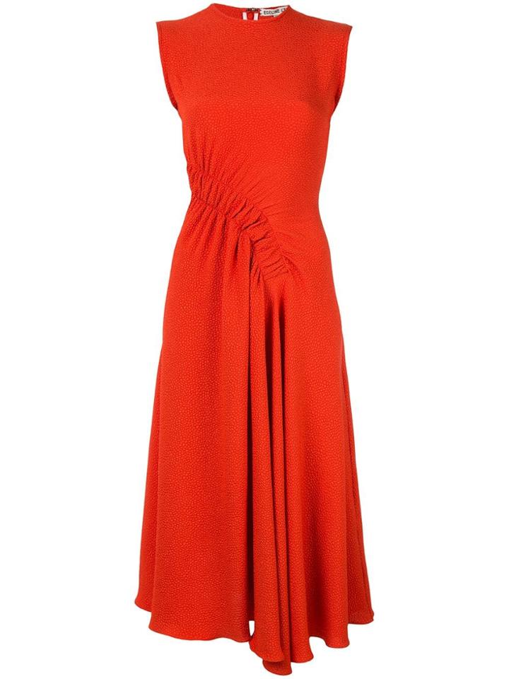 Edeline Lee Pina Midi Dress - Red