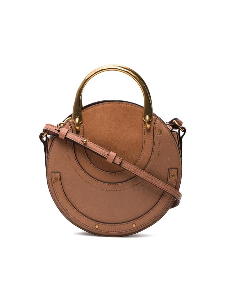 Chloé Nougat Pixie Small Leather Cross Body Bag - Nude & Neutrals