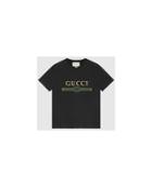 Fashion Concierge Vip Gucci - Oversize Washed T-shirt With Gucci Logo