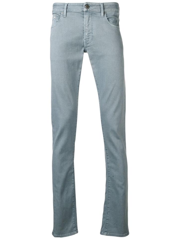 Karl Lagerfeld Slim Bootleg Jeans - Blue